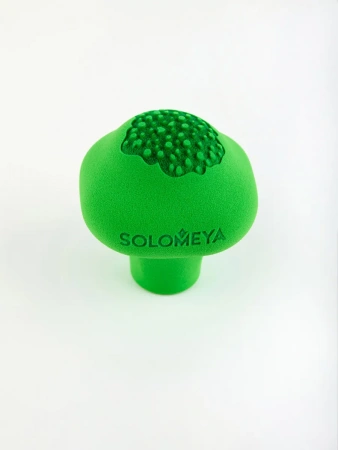 Спонж Брокколи для создания веснушек, Зеленый Solomeya Broccoli Freckle Sponge, Green, 1 шт